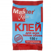 Клей обойный Master Klein для всех типов обоев 150г пакет 1/24
