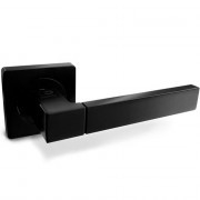 Ручка дверная A/B-167 BL/BL черный матовый Profi 122765 1/30