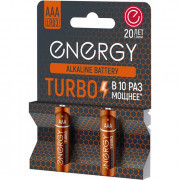 Элемент питания R03 Alkaline (2шт) Energy Turbo (107048)