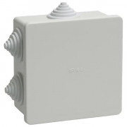 Коробка распределительная ОП 85*85*40мм IP44 (6 каб.ввод) КМ41235 (203643)