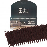 Насадка для швабры плоская микрофибра 40*10см (лапша) графит HP-RM04GR 1/20