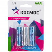 Элемент питания R03 Alkaline (8шт) Космос BL8 (64 888)