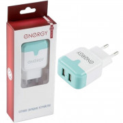 Зарядное устройство Energy ET-33  2,1А , 2 USB разьема (104291)