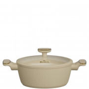 Кастрюля литая 4,0л АП, индукция (кремовая) R-27224