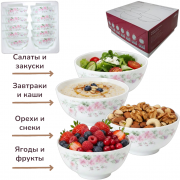Набор салатников 10пр Дольче 7482 SF-W45/10 стеклокерамика 1/12