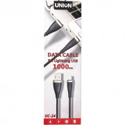 Кабель iphone 5 UNION UC-24 в коробке 1,0м
