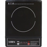 Плитка индукционная одноконфорочная 1500Вт черная LED-дисплей LEBEN (215-050)