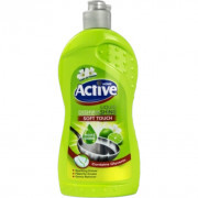 Средство для мытья посуды ACTIVE ИРАН 500мл (гель) Лайм и цветы Green УТ-00006574 1/12