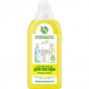 Средство для мытья посуды Synergetic 0,5л Лимон (флиптоп) 103051/14 1/14