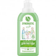 Средство для мытья посуды Synergetic 0,5л Яблоко (флиптоп) 103052/14 1/14