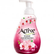 Мыло- пенка для рук ACTIVE ИРАН 500мл Сияющий бриллиант, дозатор Pink УТ-00006578 1/12