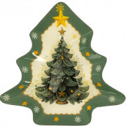 Блюдо 22*21,3*4см Елочка MFK08388