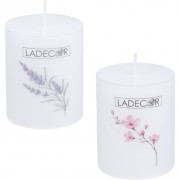 Свеча столбик 6*7,5см белая LADECOR (508-912) Свеча столбик 6*7,5см белая LADECOR (508-912)