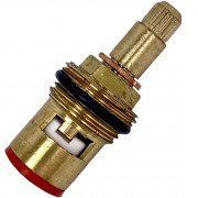 Кран-букса 1/2 керамика 24 шлица, 2 резьбы (501214-33)