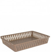 Корзинка пластм. 355х250х60 Light S микс BQ2013 1/22